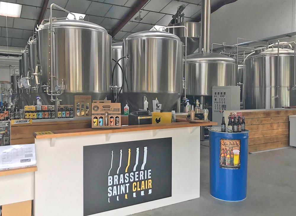 <b>La Brasserie Saint-Clair in Lyon France - 2000L brewery equipment by TIANTAI</b>